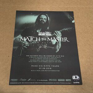John Petrucci of Dream Theater - Ernie Ball / Music Man - 2016 Print Ad